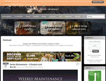 Tablet Screenshot of lineage2-info.pl